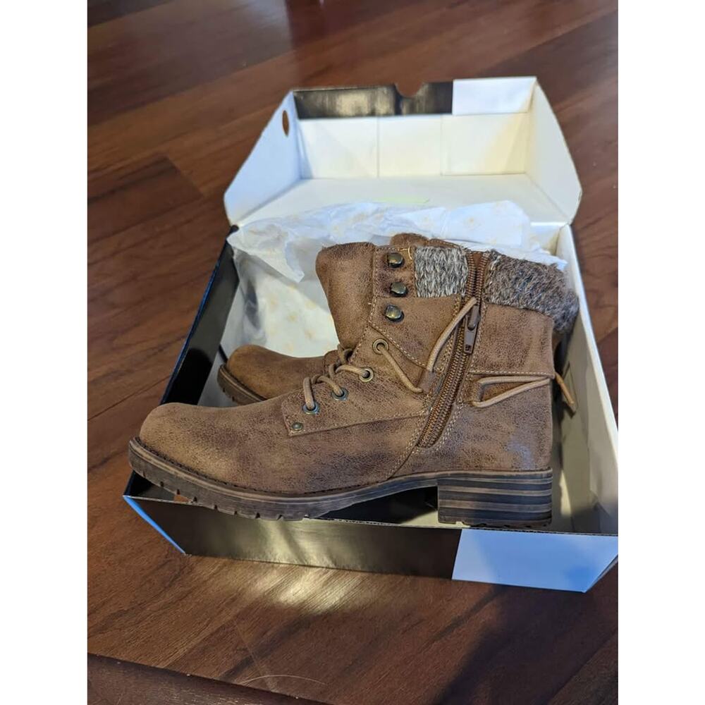 New girls brown boots